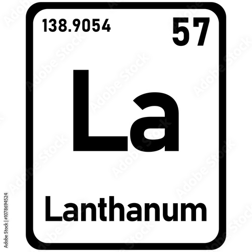 lanthanum periodic element