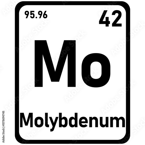 molybdenum periodic element