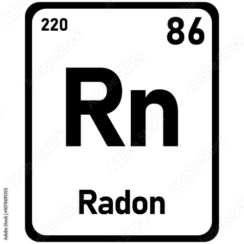 radon periodic element