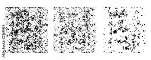 Wallpaper Mural Grimy grunge background black color paint roungh distress textured. Black watercolor painted design on white background. Full frame retro style dirt banner grainy effect. Black and white grunge frame Torontodigital.ca