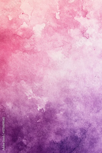 Watercolor, pastel pink and purple mixed media paper background, vintage style, soft, dreamy 