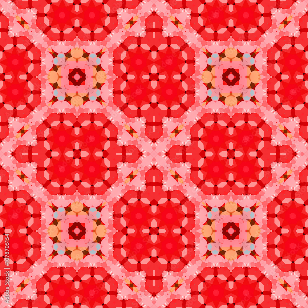 Fototapeta premium Seamless lovely pattern. Creative wonderful pattern texture. Beautiful creative abstract background