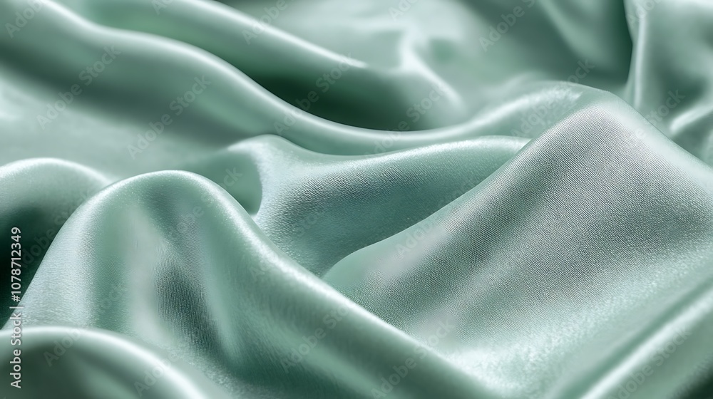 Obraz premium Background of pale mint green with soft velvet texture