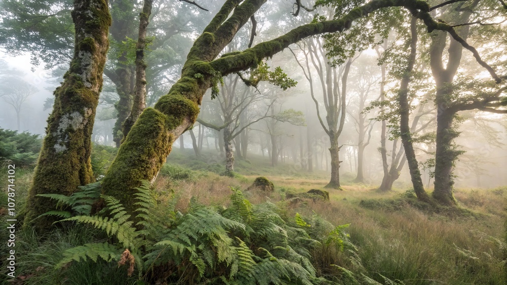 Fototapeta premium morning in the forest