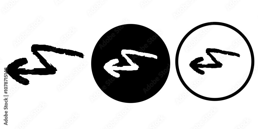 Arrows vectors icon set Arrows vectors icon set