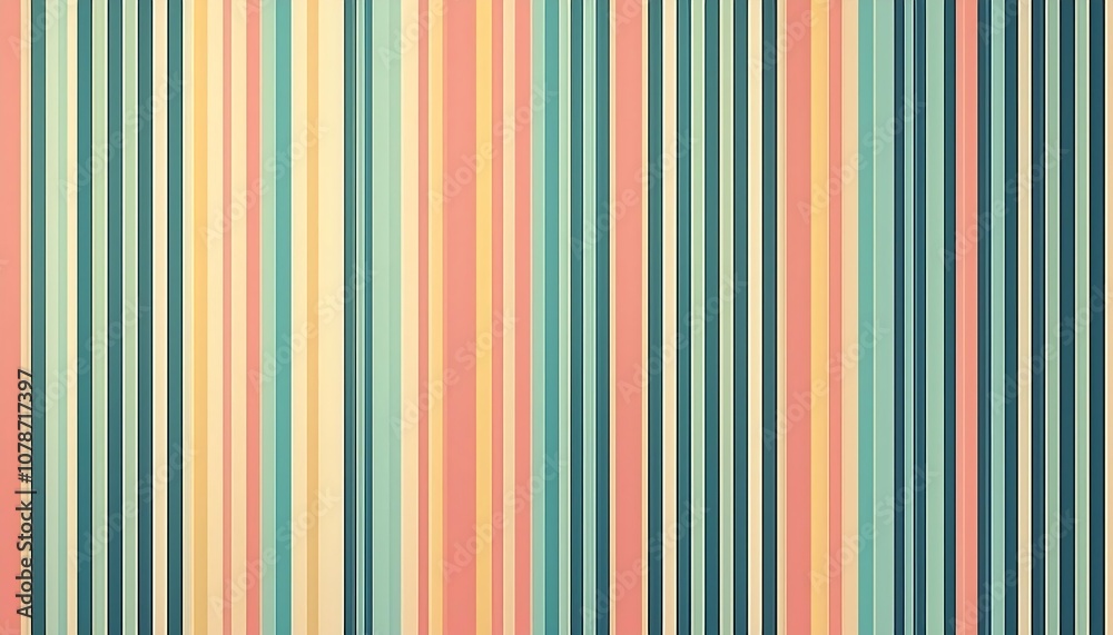 Classic stripe pattern with pastel background Classic stripe pattern with pastel background