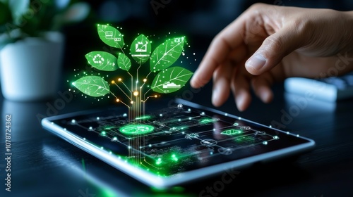 Harnessing Digital Innovation to Foster Sustainable Growth Through Green Technology Initiatives