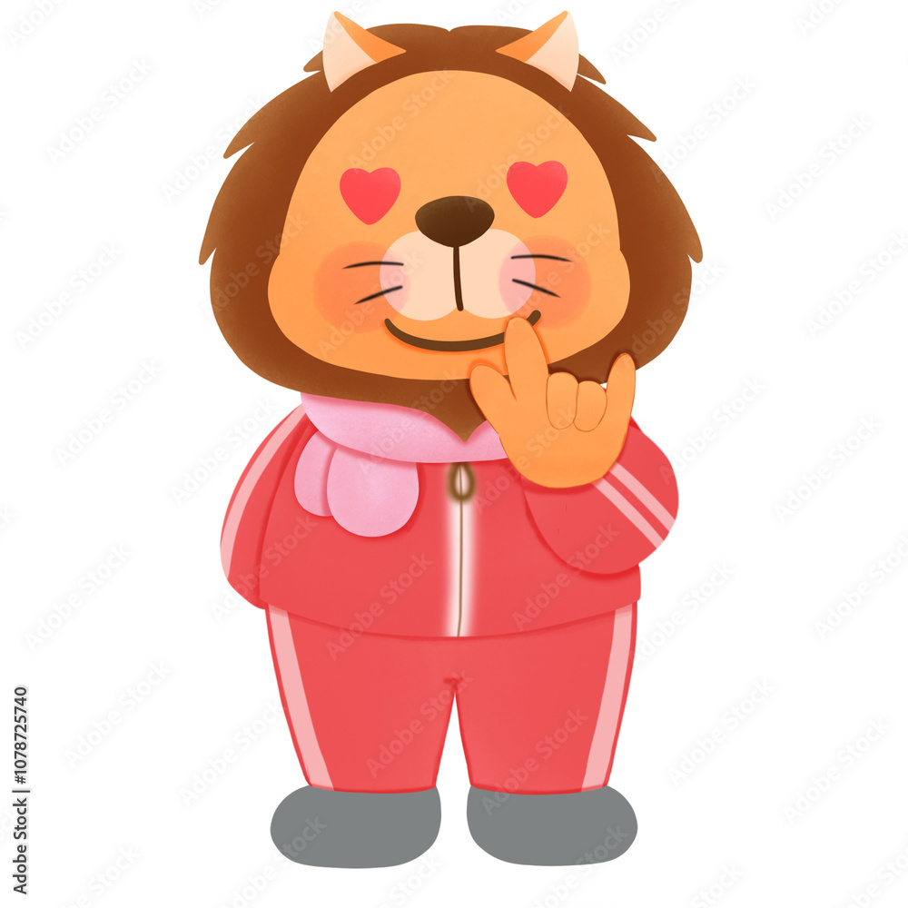 Cute lion Cute lion