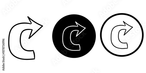 Arrows vectors icon set