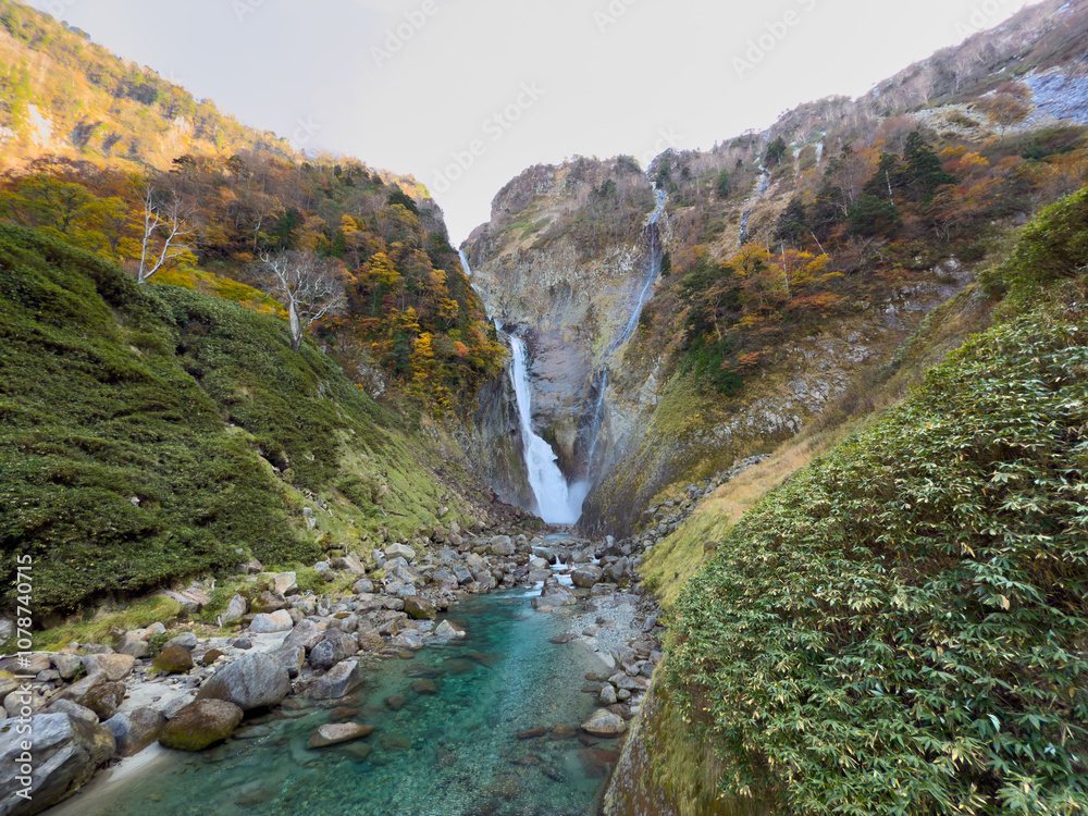 富山名瀑「称名滝」 富山名瀑「称名滝」