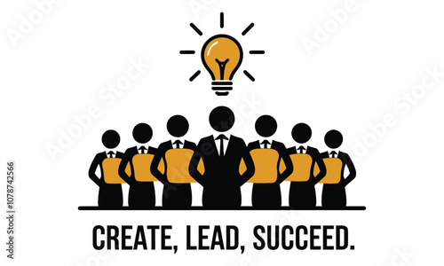 Business Success Teamwork innovate | Leadership, Growth, and Collaboration Icons"