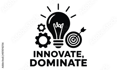 Business Success Teamwork innovate | Leadership, Growth, and Collaboration Icons"