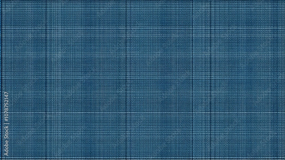 Denim texture background, close-up of classic blue jean fabric with plaid pattern Denim texture background, close-up of classic blue jean fabric with plaid pattern