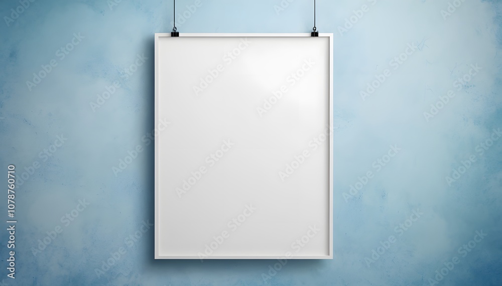 Stunning Empty Poster Template with a Beautiful Background for Creative Design Projects and Advertising Purposes Stunning Empty Poster Template with a Beautiful Background for Creative Design Projects and Advertising Purposes
