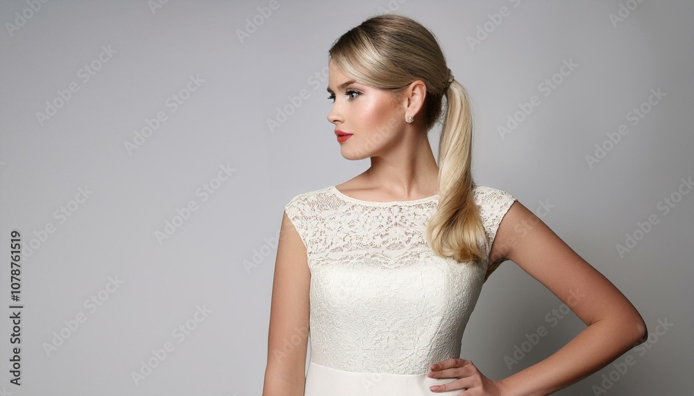 beautiful and elegant young English woman, wearing a lace sheath beautiful and elegant young English woman, wearing a lace sheath