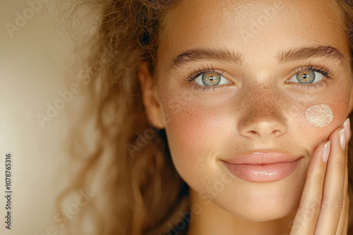 close up portrait of a woman