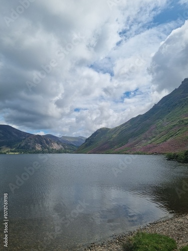 lake in the mountains