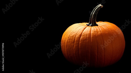 National Pumpkin Day Concept. Copy Space 