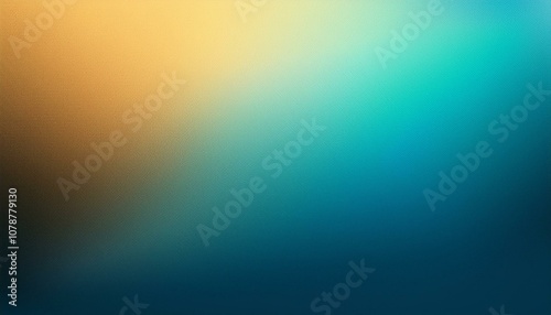 Abstract background, Eton blue and Fallow gradient background with light leak and grainy texture.