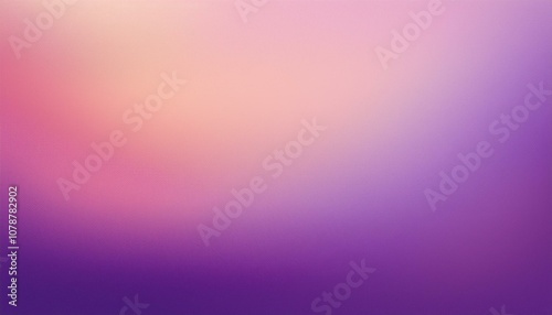 Abstract background, French lilac and French rose gradient background with light leak and grainy texture.