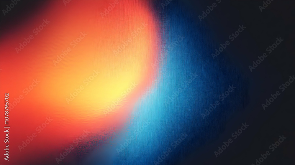 Abstract Gradient Background with Red, Yellow, and Blue Colors, Blending into a Dark Background Abstract Gradient Background with Red, Yellow, and Blue Colors, Blending into a Dark Background