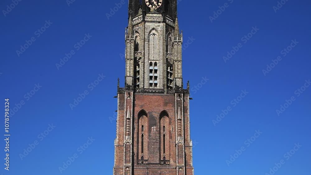 Nieuwe Kerk (New Church) In Delft, The Netherlands 
