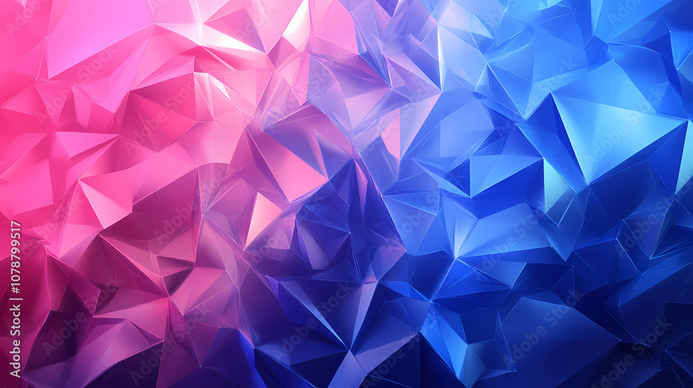 Creating a mesmerizing kaleidoscope pattern with blue and pink triangles, this abstract background has a modern and artistic feel, perfect for any project. Kaleidoscope. Illustration Creating a mesmerizing kaleidoscope pattern with blue and pink triangles, this abstract background has a modern and artistic feel, perfect for any project. Kaleidoscope. Illustration
