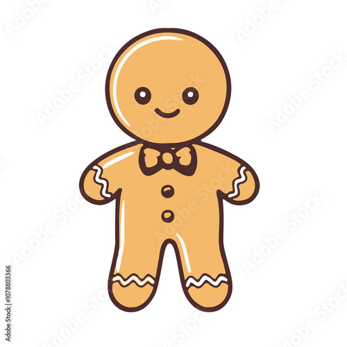 Gingerbread man, gingerbread cookie clipart