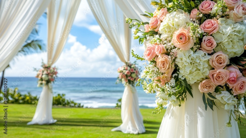 Beach Wedding Ceremony Decor