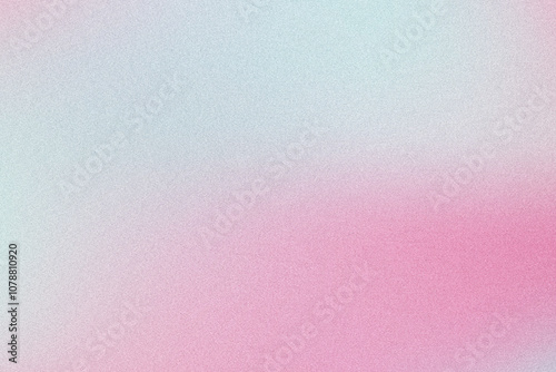 Abstract grainy textured gradient background with light blue and pink tones