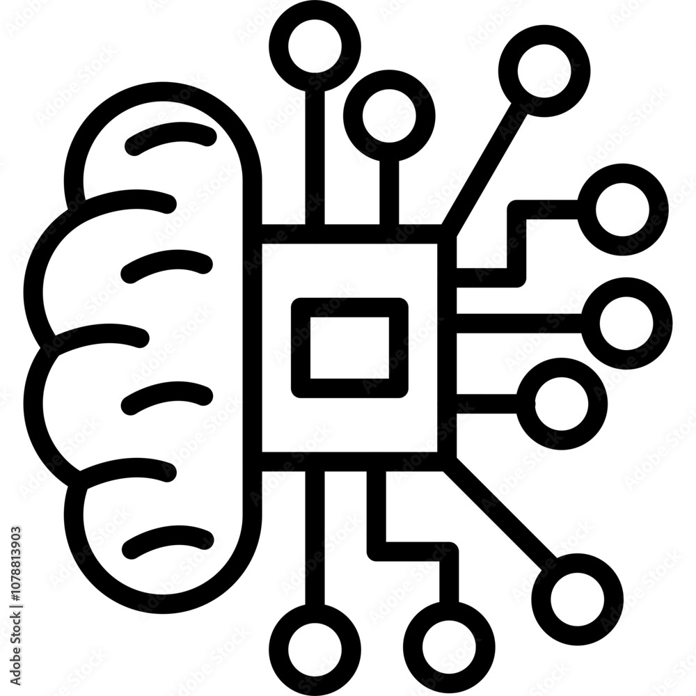 Machine Learning Icon Machine Learning Icon