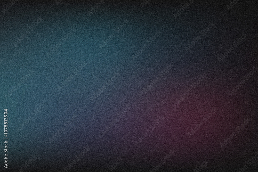 Abstract grainy textured gradient background with dark teal and maroon tones Abstract grainy textured gradient background with dark teal and maroon tones