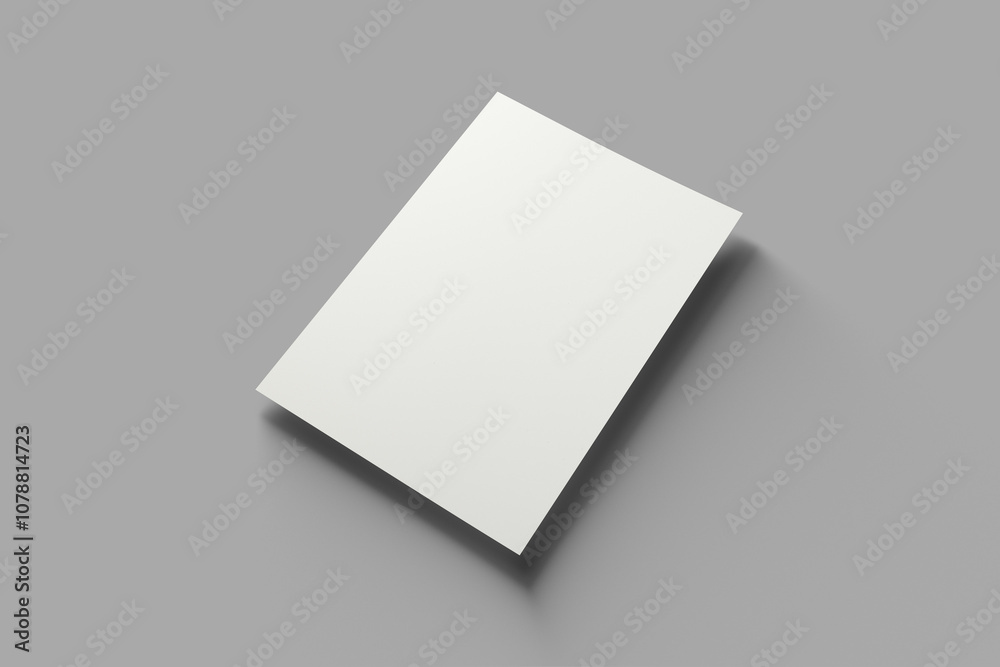 Vertical Flyer / Postcard Mockup Vertical Flyer / Postcard Mockup