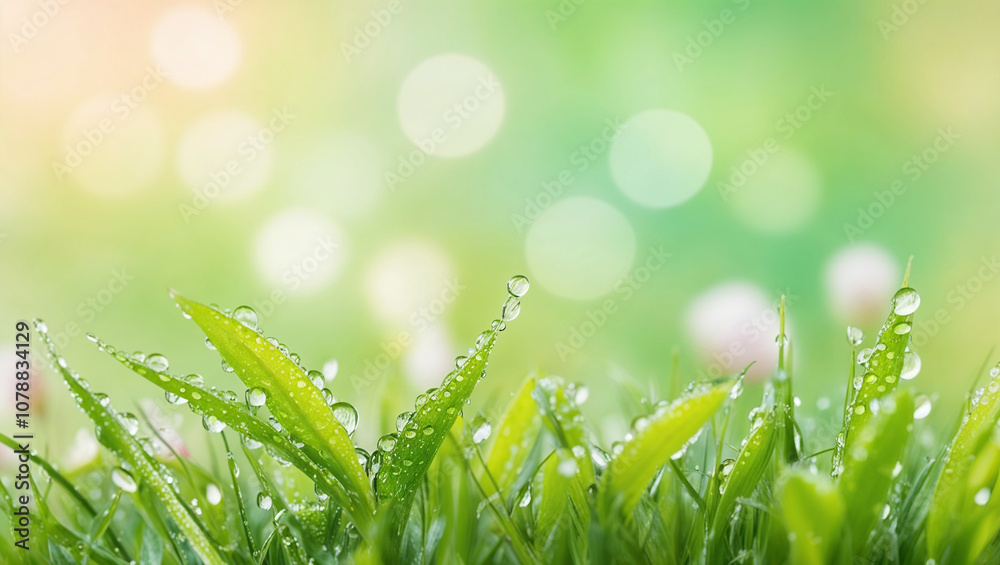 Obraz premium green grass background