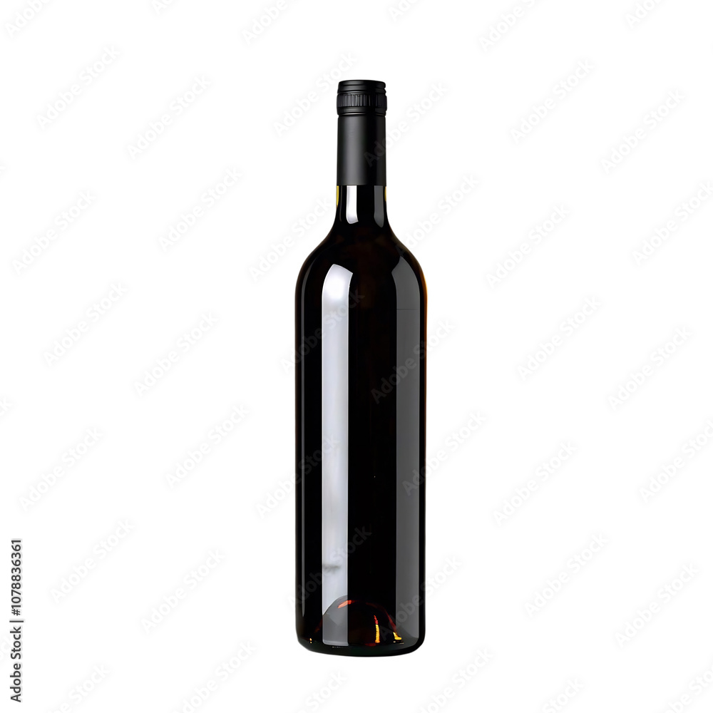 Wine Bottle Isolated Wine Bottle Isolated