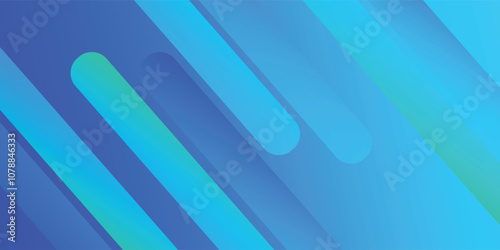 Abstract blue background with diagonal lines. Dynamic shapes composition. vector eps 10