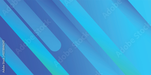 Abstract blue background with diagonal lines. Dynamic shapes composition. vector eps 10