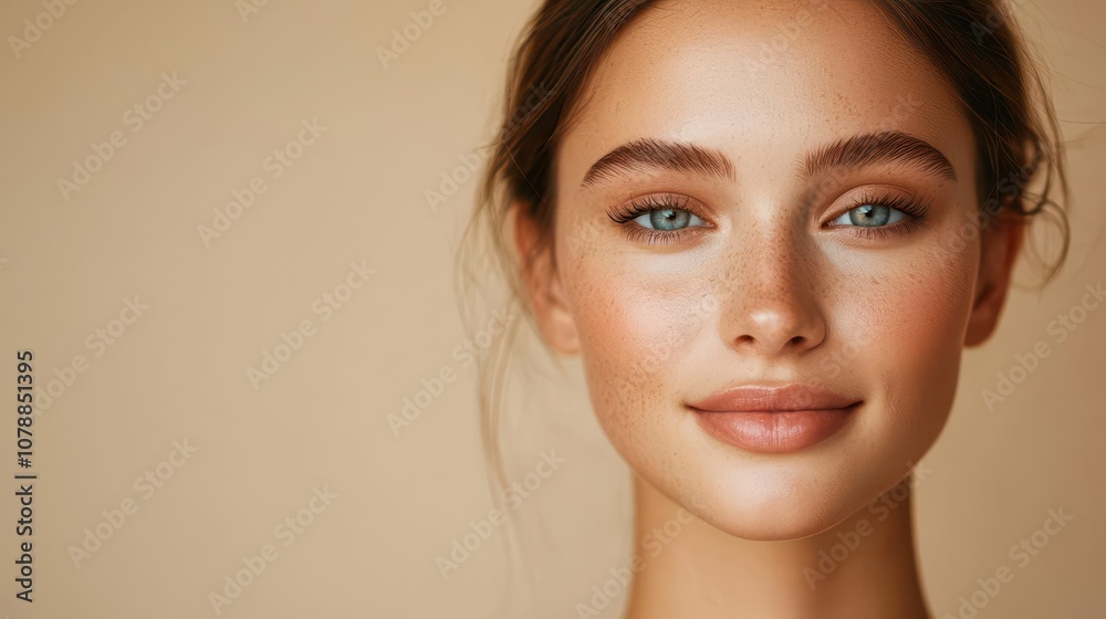 Elegant woman with flawless skin in soft lighting, ageless beauty, timeless grace and poise Elegant woman with flawless skin in soft lighting, ageless beauty, timeless grace and poise