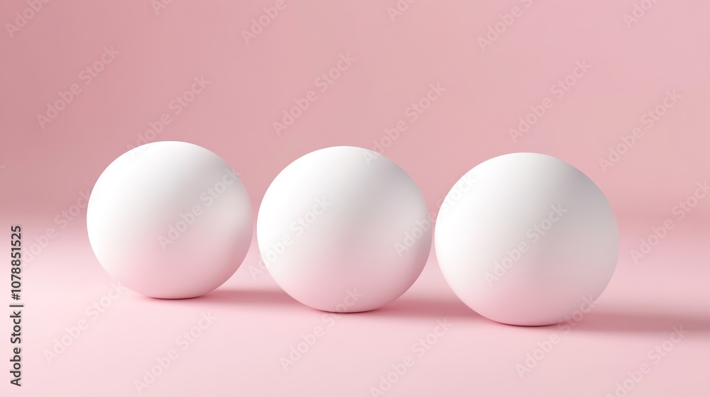 Abstract Marketing Background Featuring a 3D Rendering of Neatly Arranged Food Eggs, Emphasizing Food Safety, Protein, and Nutritional Products Against a Soft Pink Gradient Background. The Design High Abstract Marketing Background Featuring a 3D Rendering of Neatly Arranged Food Eggs, Emphasizing Food Safety, Protein, and Nutritional Products Against a Soft Pink Gradient Background. The Design High