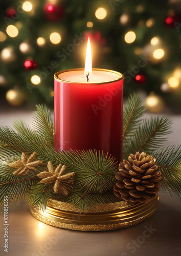 Wallpaper Mural Vela roja de adviento Torontodigital.ca