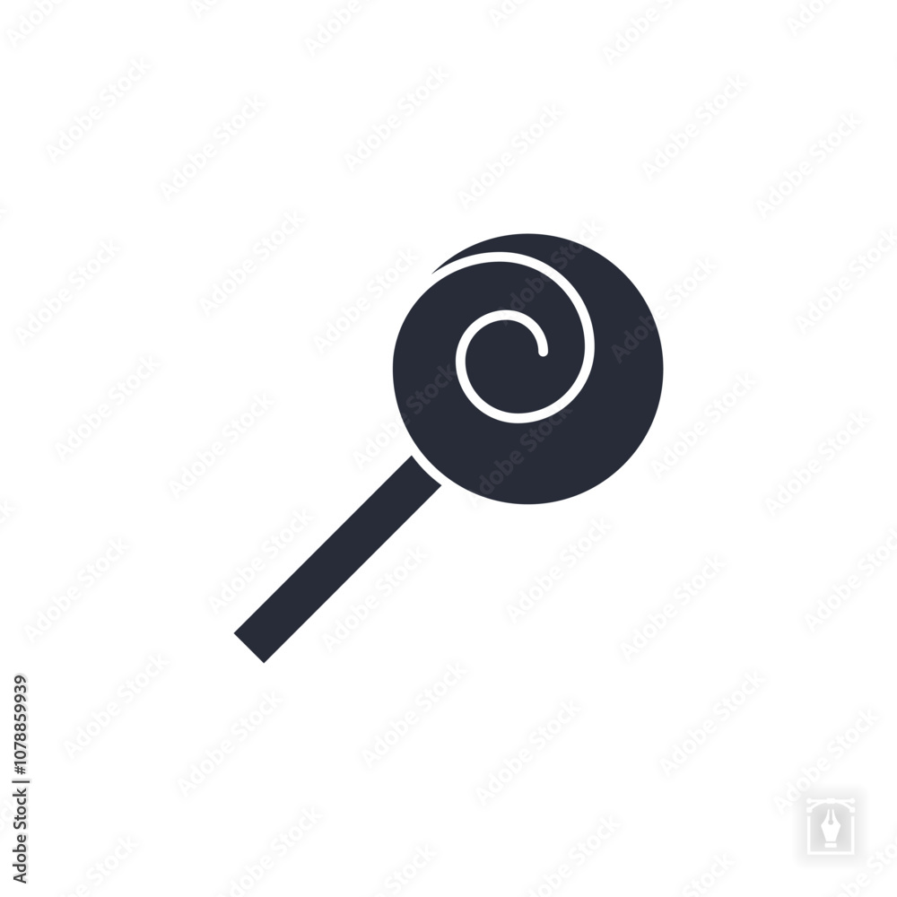 Lollipop icon. Lollipop Symbol sign for mobile concept and web design. Vector icon, Logo illustration, Vector graphics Lollipop icon. Lollipop Symbol sign for mobile concept and web design. Vector icon, Logo illustration, Vector graphics