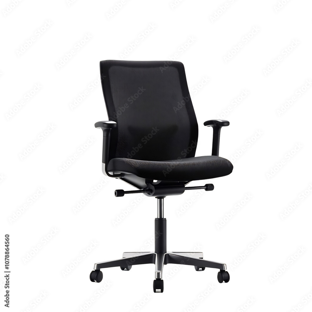 Modern Black Mesh Office Chair with Adjustable Height and Wheels Modern Black Mesh Office Chair with Adjustable Height and Wheels