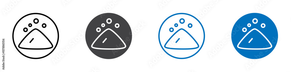 Anti corrosion icon Logo sign in thin line outline Anti corrosion icon Logo sign in thin line outline