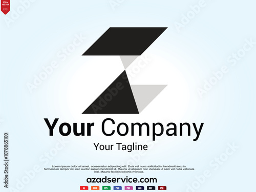 Z logo  design 