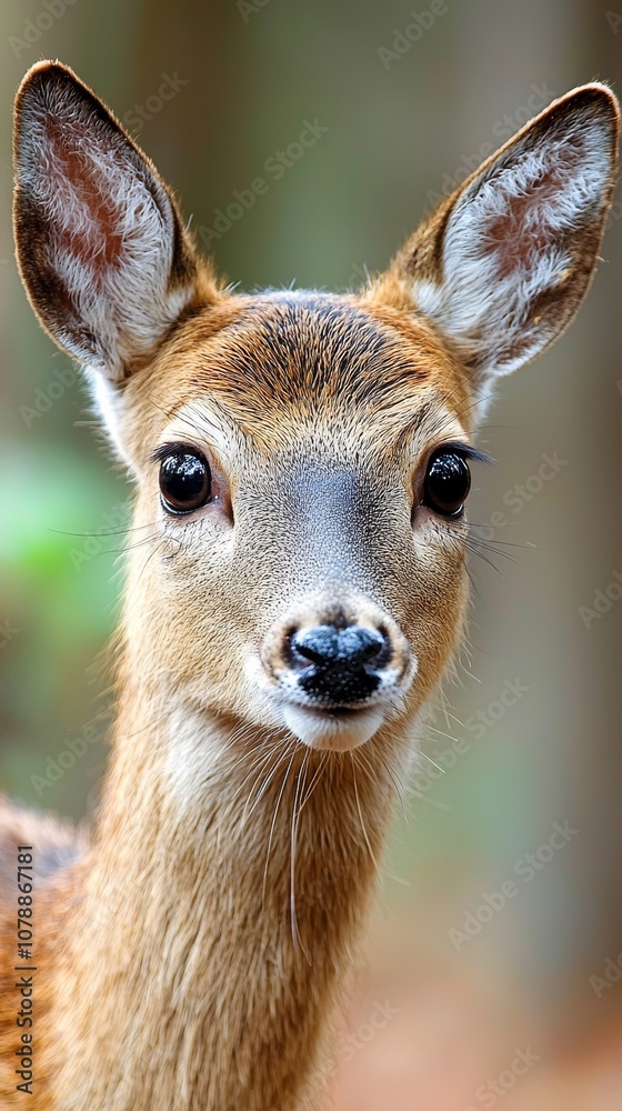 Discover the Enchanting Beauty of a Little Reindeer in a Winter Wonderland Setting Discover the Enchanting Beauty of a Little Reindeer in a Winter Wonderland Setting