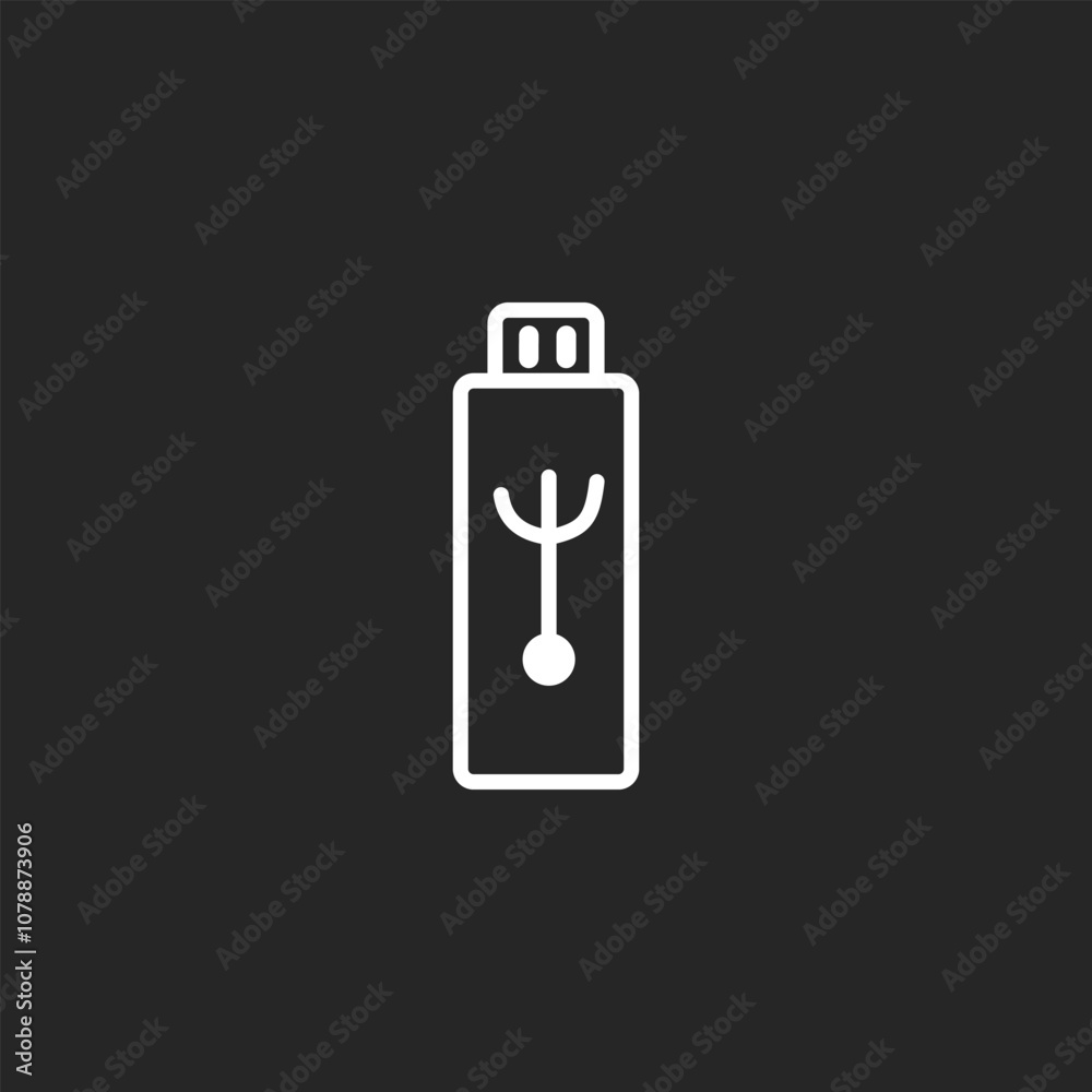 Flash drive icon.