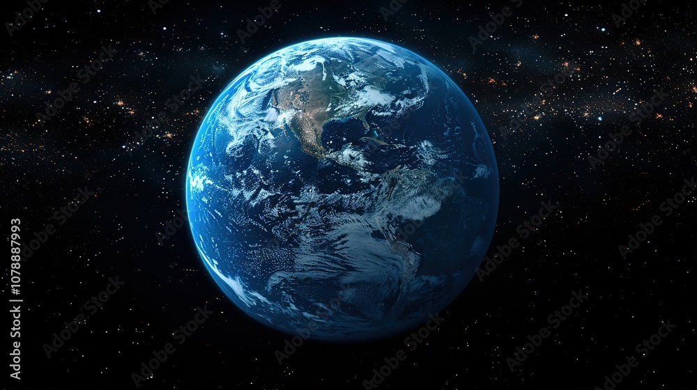 planet earth in space planet earth in space