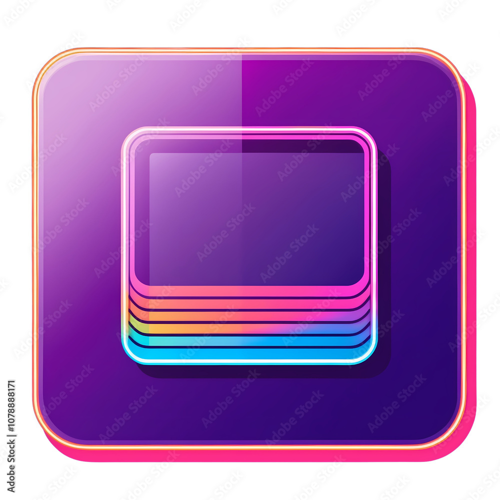 Colorful abstract photo frame graphic design element Colorful abstract photo frame graphic design element