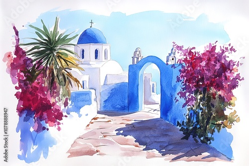 art color of street in the city
