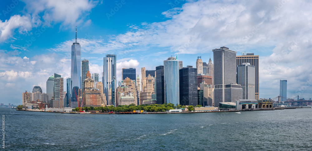 Fototapeta premium Manhattan skyline panorama